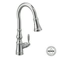 thumbnail image 5 of Moen S73004ev2 Weymouth 1.5 GPM Single Hole Pull Down Smart Kitchen Faucet - Bronze, 5 of 7
