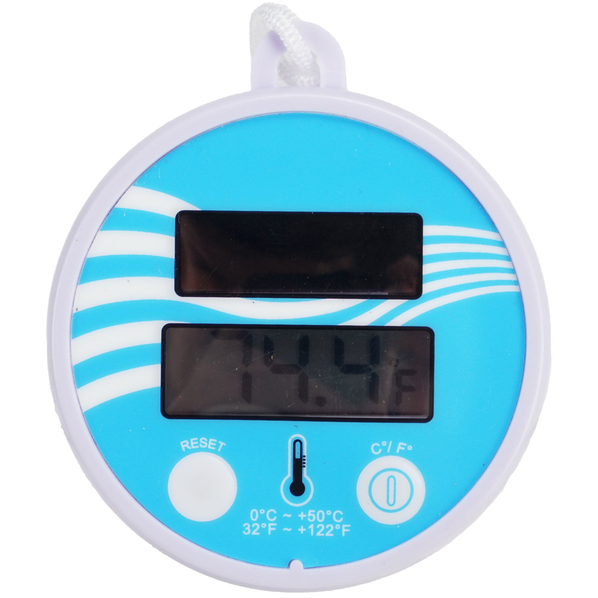 5.5" Solar Powered Floating Digital Pool and Spa Thermometer Walmart