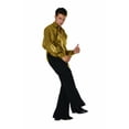 thumbnail image 1 of Camisa con lentejuelas RG Costumes Disco Inferno, dorada, talla M, 1 of 1
