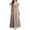 Coffee, variant on Christmas Plus Size Womens Dresses Crew Neck Long Sleeve Maxi Evening Gowns Ball Dress Elegant A Line Wedding Guest Cocktail Party Dress