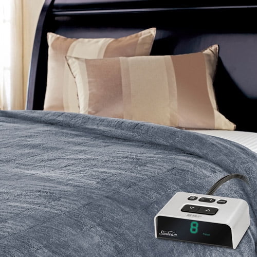 Sunbeam Plush Warming Blanket