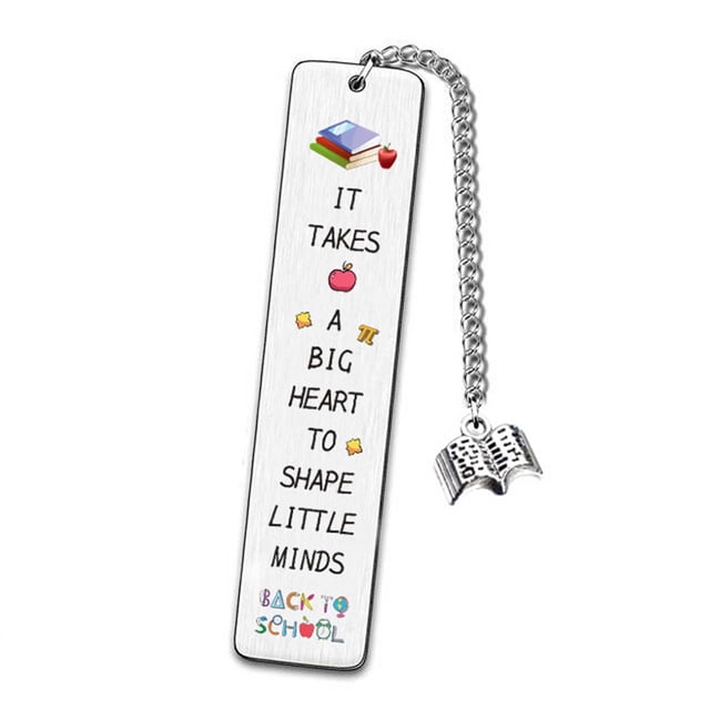 Christmas Teacher Appreciation Gifts Teacher Bookmarks With Pendants Back To School End Of Year Retirement Birthda