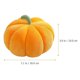 thumbnail image 2 of Pumpkin Throw Pillow Orange Plush Halloween Pumpkin Cushion for Versatile Decoration, 2 of 5