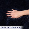 thumbnail image 4 of Navy Area Rug for Bedroom, Extra Large 9' x 12'Rugs Shag Rugs for Living Room Furry Rugs for Girls Boys Room Shaggy Rug for Kids Baby Room Home Decor Rug Carpets, Dark Navy, 4 of 7