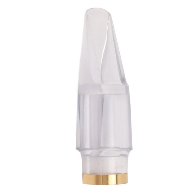 Embouchure de Saxophone Alto, Facile à Souffler Son Riche et Plein Pièce de Saxophone Portable en Plastique pour Remplacement