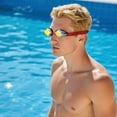thumbnail image 3 of Swimming Goggles For Adults & Teens High Definition Fog Leak Competitive Swim Goggles For Training & Racing Durable PC Lens For Clear In Pool, 3 of 4