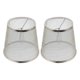 thumbnail image 1 of 2 Pcs Exquisite Lamp Covers Cloth Lampshades Anti-dust Lamp Shades (Golden), 1 of 3