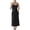 Black, variant on Women's Full Slip for Under Dresses Sleeveless Nightgown Cami Dress with Built in Bra for Nursing