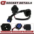 thumbnail image 4 of Cableado del zócalo de luz trasera para Kia Forte 2019-2024 No. 92491M7000/92491-M7000 Conector de pigtail de lámpara, 4 of 7