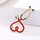 thumbnail image 2 of Broche creativo Minnieouse forma de estetoscopio alfiler corazón electrocardiograma enfermera doctor, 2 of 6