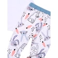 thumbnail image 6 of Newborn Baby Boy Girl My First Easter Outfit Long Sleeve Romper + Pants+ Cartoon Ear Hat 3Pcs Clothes Set, 6 of 7