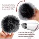 thumbnail image 3 of 24 Pieces Faux Fur Balls Diy Faux Fox Fur Fluffy With Elastic Loop For Hats Gift, 3 of 4