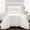 Pure White, variant on Lush Decor Reyna Comforter Set