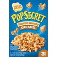 thumbnail image 5 of (2 pack) Pop Secret Popcorn, Sweet 'n Crunchy Caramel Microwave Popcorn, 2.64 oz Bags, 3 Ct, 5 of 7