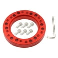 thumbnail image 1 of Adaptador de cubo de volante de coche de aleación de aluminio almohadilla espaciadora con seis tornillos piezas de Cola Espaciador del cubo del volante, 1 of 6