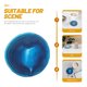 thumbnail image 5 of Posavasos de geoda para decoración del hogar, cristal de ágata natural en rodajas (80 mm-90 mm, azul, café), 5 of 6