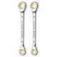 thumbnail image 1 of Llave de trinquete de doble extremo Uxcell de 2 piezas 8mm x 10mm, trinquete métrico de 72 dientes, 1 of 7