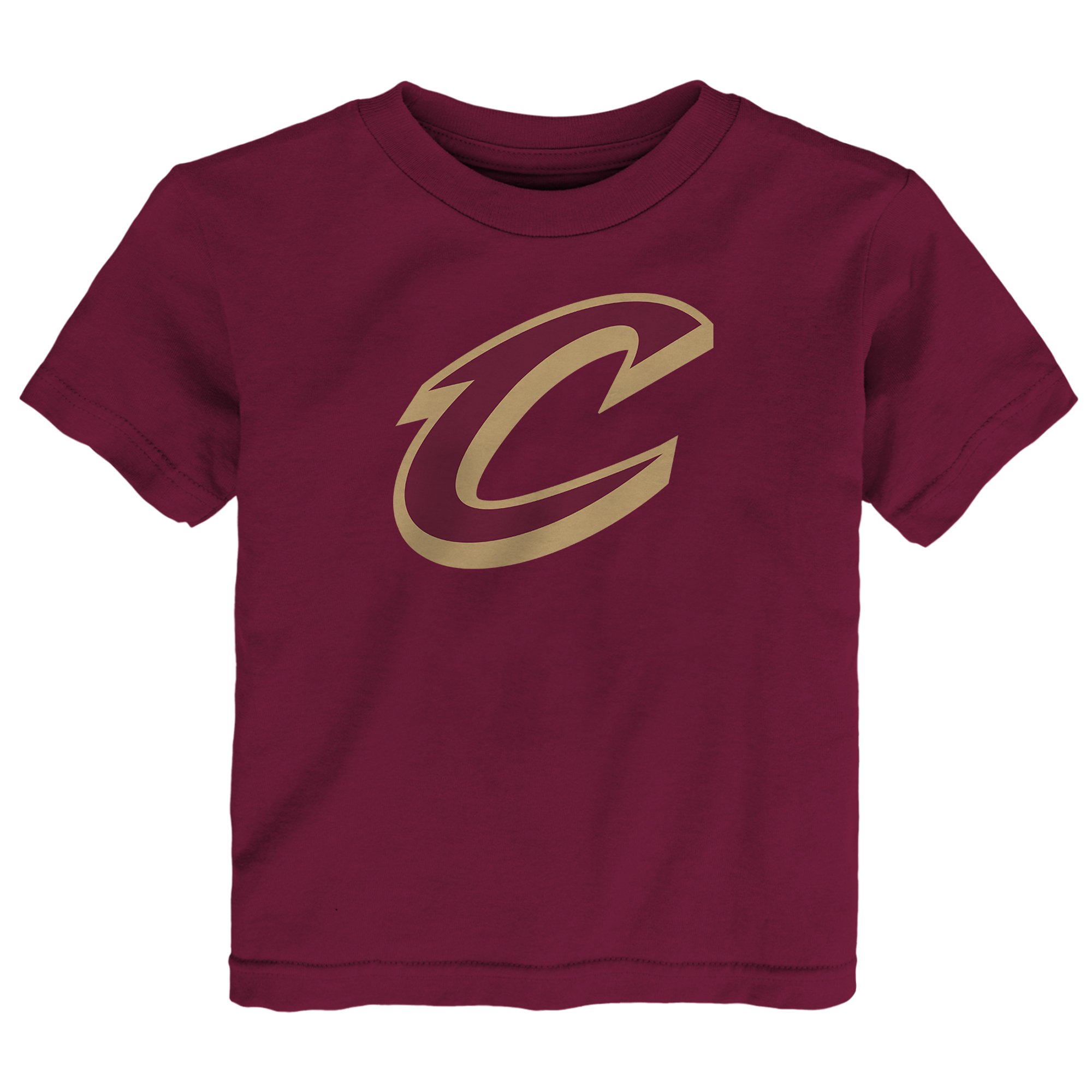 Toddler Outerstuff Wine Cleveland Cavaliers Primary Logo T-Shirt