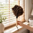 thumbnail image 5 of Feather Duster, Feather Dusters for Cleaning Fluffy Ostrich Feathers with Wooden Handle Reusable Handheld Ostrich Feather Duster Cleaning Supplies, 5 of 8