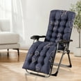 thumbnail image 6 of Suncoda Seat Cushion, Length 120cm Width 48cm Recliner Cushion Double Sided Rocking Chair Cushion Polyester Folding Chair Cushion Thickened Sofa Cushion Rattan Chair Cushion, 6 of 6