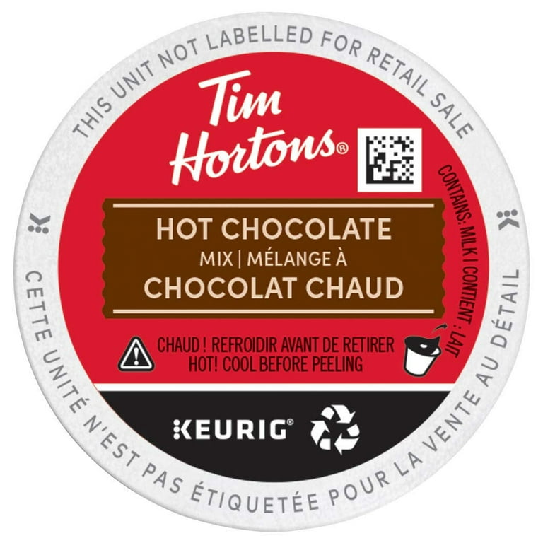 Tim Hortons Dosette K-Cup chocolat chaud, original - 10 ea