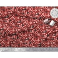 thumbnail image 2 of Soimoi Cotton Poplin Fabric Square Geometric Decor Fabric Printed Yard 56 Inch Wide, 2 of 3