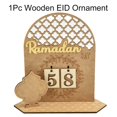 thumbnail image 3 of MYG Ramadan Countdown Calendar Wooden Eid Mubarak Ornament Ramadan Decoration, 3 of 10