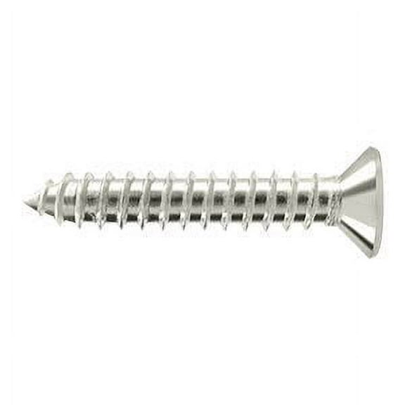 Deltana SCWB12125U15 Wood Screw; SB; #12 x 1-1/4"; Satin Nickel Finish