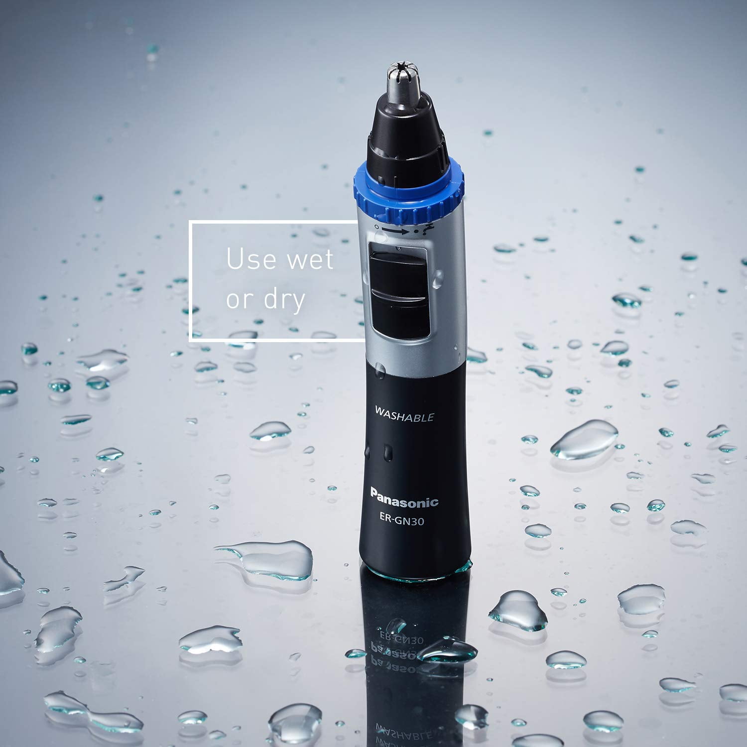 Panasonic ER GN30 K Nose Ear Hair Trimmer Beard Body Groomer Facial Hair Clipper Wet Dry Walmart