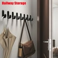 thumbnail image 3 of Easy-Install, Fashionable 6pc Wall Hook Set - Organize Essentials in Style with Durable, Space-Saving Mounts!, 3 of 20