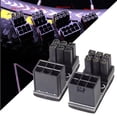 thumbnail image 4 of Milaget 2-pack GPU up and down 180 Degree Angle Adapter Set for Desktops Graphics Card, 6PIN, 4 of 9