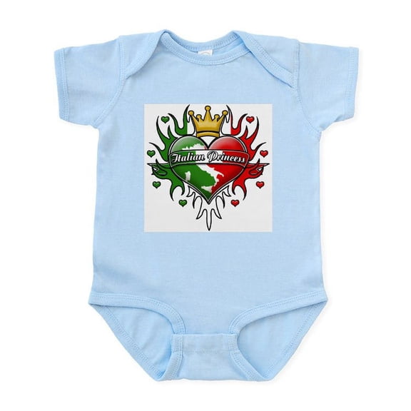 CafePress - Italian Princess Tribal Design Infant Bodysuit - Baby Light Bodysuit, Size Newborn - 24 Months