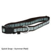 PetSafe Fido Finery Quick Snap Collar (Large, Summer Plaid)