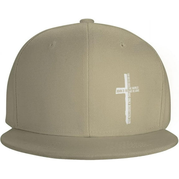 John 3:16 for God So Loved The World Cross, Christian, Faith Gifts Unisex Baseball Cap Adjustable Dad Hat Summer Hats