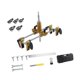 thumbnail image 5 of Kit de abridor de agujeros para cerradura de puerta, herramienta de plantilla para puertas de madera, muebles para puertas de Hotel con 5 cabezas, 5 of 9