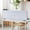 Birch, variant on DECOLAB Free Standing Desk Divider, Movable Desk Panel Privacy Partition for Home Office, Student, Classroom, Study, 48"x18", Midnight