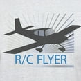 thumbnail image 3 of CafePress - RC Flyer Low Wing Airplane Light T Shirt - Men's Classic Graphic T-Shirt, 3 of 4