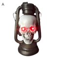 thumbnail image 1 of Halloween Scary Props Skull Head Lantern Haunted House Escape Room Decoration Hy, 1 of 5