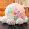 thumbnail image 2 of wsevypo Peluche suave: muñeco de peluche de pulpo de dibujos animados, lindo regalo de cumpleaños, 2 of 8