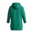 thumbnail image 4 of Vividxx Hoodies For Girls Long Sleeve Solid Color Hooded Sweatshirt Casual Pullover Pocket For Kids Fashion Clothes 5-6 Years, 4 of 6