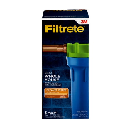 Filtrete 3WH-STD-S01 Whole House Complete Water Filtration (Best Whole House Water Softener Filtration System)
