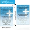 thumbnail image 2 of The Lord’s Prayer Scripture Cards for Encouragement, Christian Gospel Tracts, Bible Verse Ministry Cards for Outreach, Evangelism and Church Gifts, 2 of 7