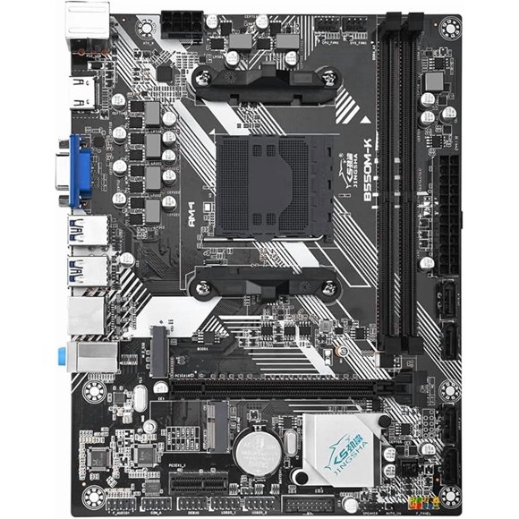 B550M-K Motherboard AMD Socket AM4 CPU B550 3200Mhz DDR4 Memory for M.2 2280 NVMEx4 PCI-E 3.0 x1 x16