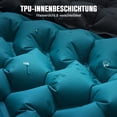 thumbnail image 2 of Colchoneta para dormir para acampar autoinflable ultraligera al aire libre - Colchón de aire grande engrosado Colchón inflable Colchoneta para dormir autoinflable gruesa con almohada Estera JFHHH pequeña, 2 of 5