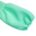 thumbnail image 4 of SincereX Womens Cocktail Dresses Plus Size Women's Evening Dress Women Versatile Fashion Long Sleeved Waist Retraction Solid Split 3/4 Sleeve Waist Wrapped Large Hem Long Dress Mint Green M, 4 of 7