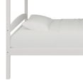 thumbnail image 6 of Castle Place Contemporary Twin over Twin Wooden Convertible Bunk Bed, White, 6 of 16
