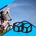 thumbnail image 2 of Ztto mg5 1 par nylon bicicleta pedal de acero eje picos pines reemplazable superficie ancha bicicleta pedales de bicicleta sustitución de piezas de ciclo suministros negro Speravity OD002864-01B, 2 of 7