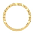 thumbnail image 2 of ARAIYA FINE JEWELRY 10K Yellow Gold Round Diamond Wedding Band Ring (1/6 cttw, I2-I3 Clarity, I-J Color) Size 6.5, 2 of 6