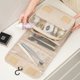 thumbnail image 2 of Bolsa de maquillaje para mujer, Neceser de viaje para cosméticos, organizador de artículos de tocador, Neceser de almacenamiento impermeable con gancho para baño, Neceser de lavado de alta calidad, 2 of 5