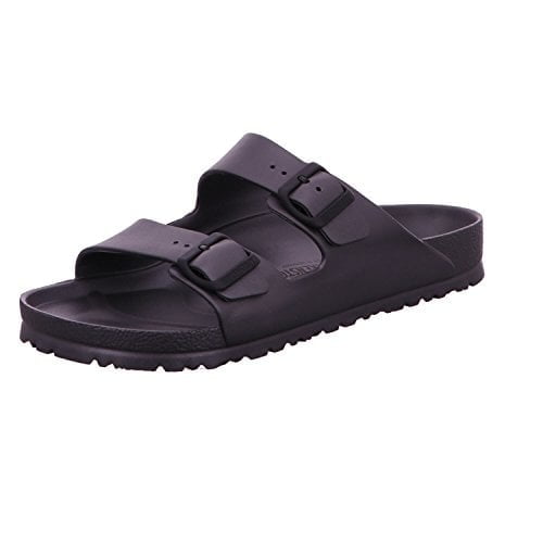 Birkenstock Essentials Unisex Arizona EVA Sandal 46-M Metallic Anthracite